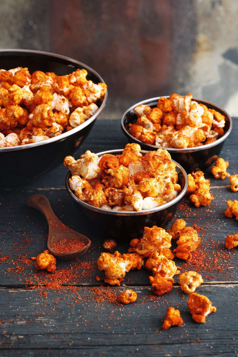 Füstös paprikás popcorn a tűzről