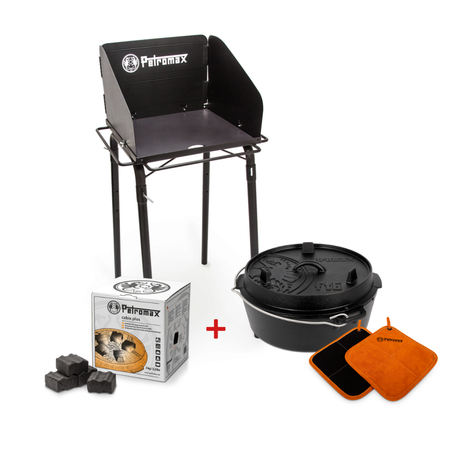 Halloween Special - Kleiner Feuertopf Tisch & Dutch Oven + Zubehör