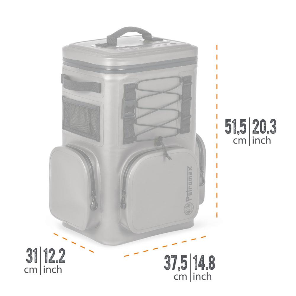 Kühlrucksack 17 Liter Maße