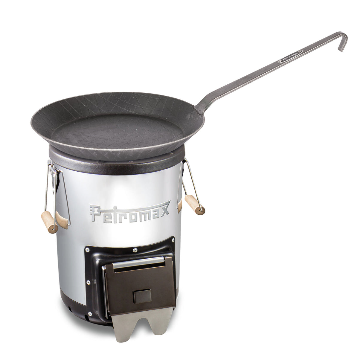 Raketenofen & Schmiedeeisenpfanne 24cm