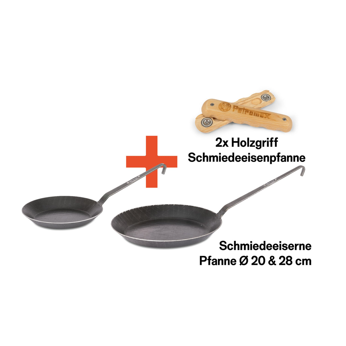 Schmiedeeisenpfanne & Griff Set - Black Friday 2025