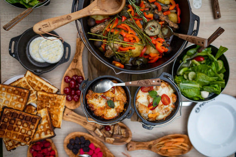 Kochen mit Gusseisen im Alltag: 10 Gerichte, die auch indoor gelingen