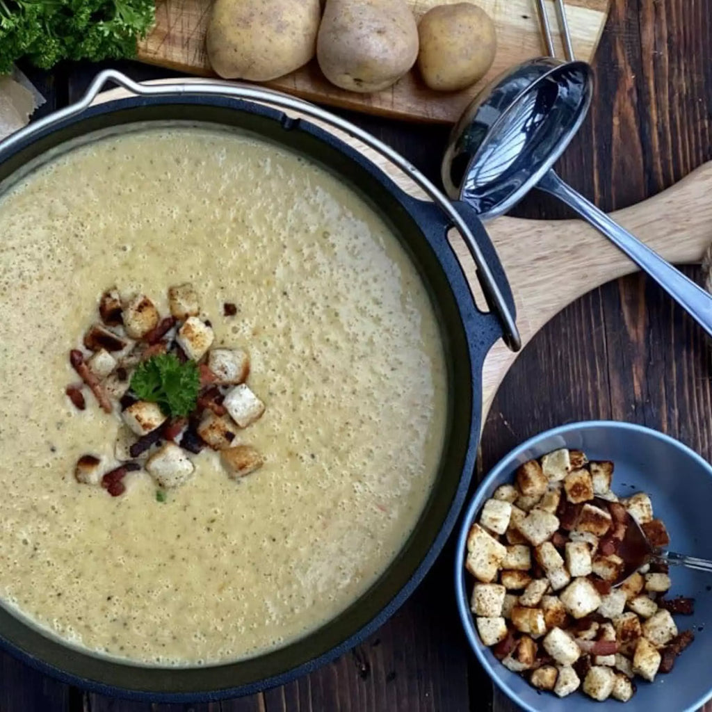 Image of Kartoffelsuppe mit Bacon-Croutons