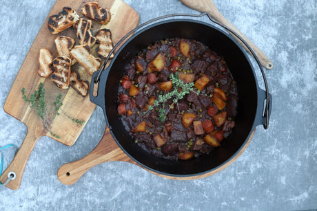 Beef Stew aus dem Dutch Oven