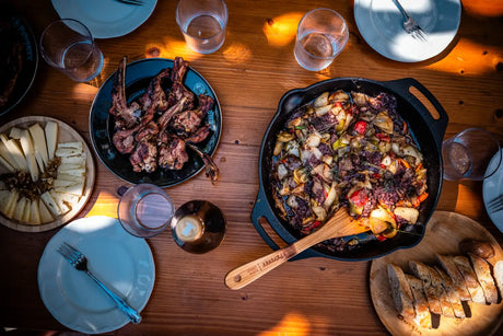 Marrania mit Blutwurst & Honig