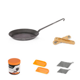 Schmiedeeisen Pfanne Starterset