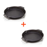 Mini Feuerpfanne mit Henkeln 2x Set