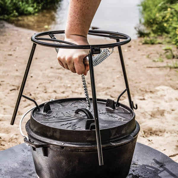 Petromax Feuertopf Deckelhalter Pro-hold – Praktisches Zubehör Für Die Outdoor-Küche Petromax Deckelhalter