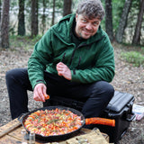 Feuerpfanne mit Henkeln