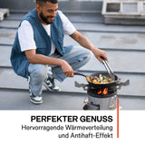 Feuerpfanne mit Henkeln