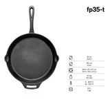 Feuerpfanne mit Stiel 20-40 cm