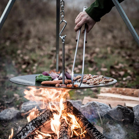 Grill- und Kohlenzange