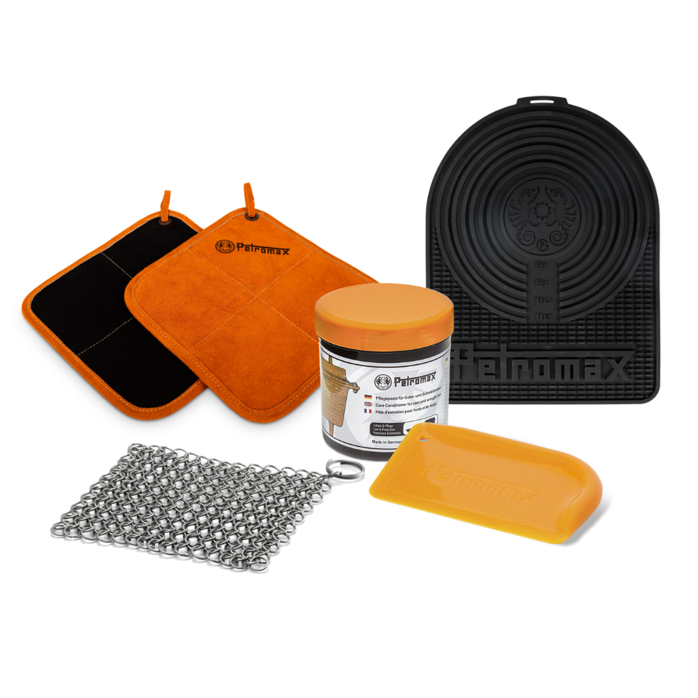 Großes Gusseisen Zubehör Set