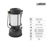 LM500 LED Laterne - Schwarz