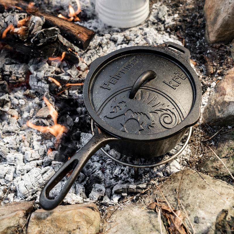 Gusseiserne Kasserolle mit Deckel 1 Liter & 2 Liter » Jetzt kaufen! – Petromax