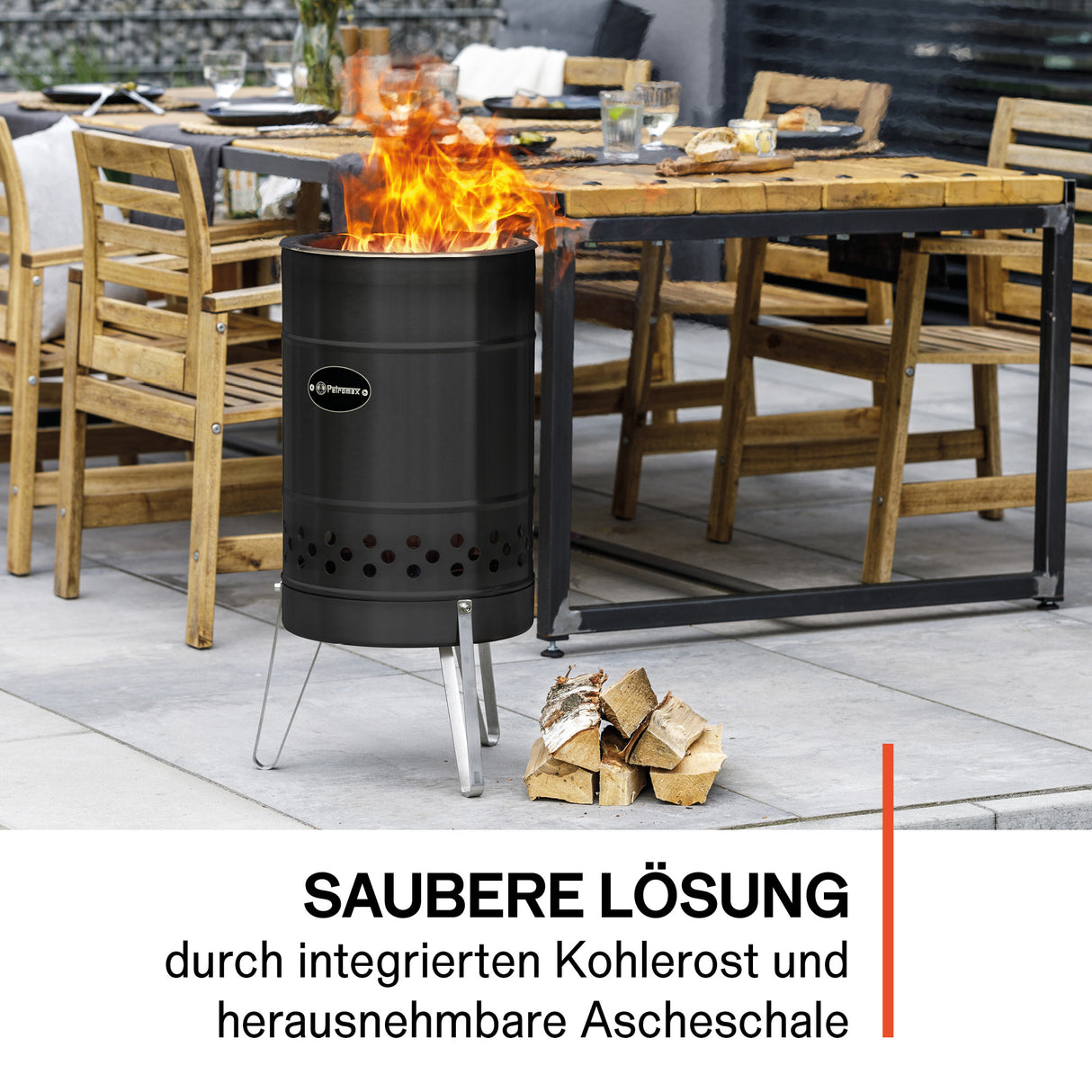 Feuertonne Pyron Black Edition