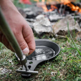 Lagerfeuerpfanne aus Gusseisen