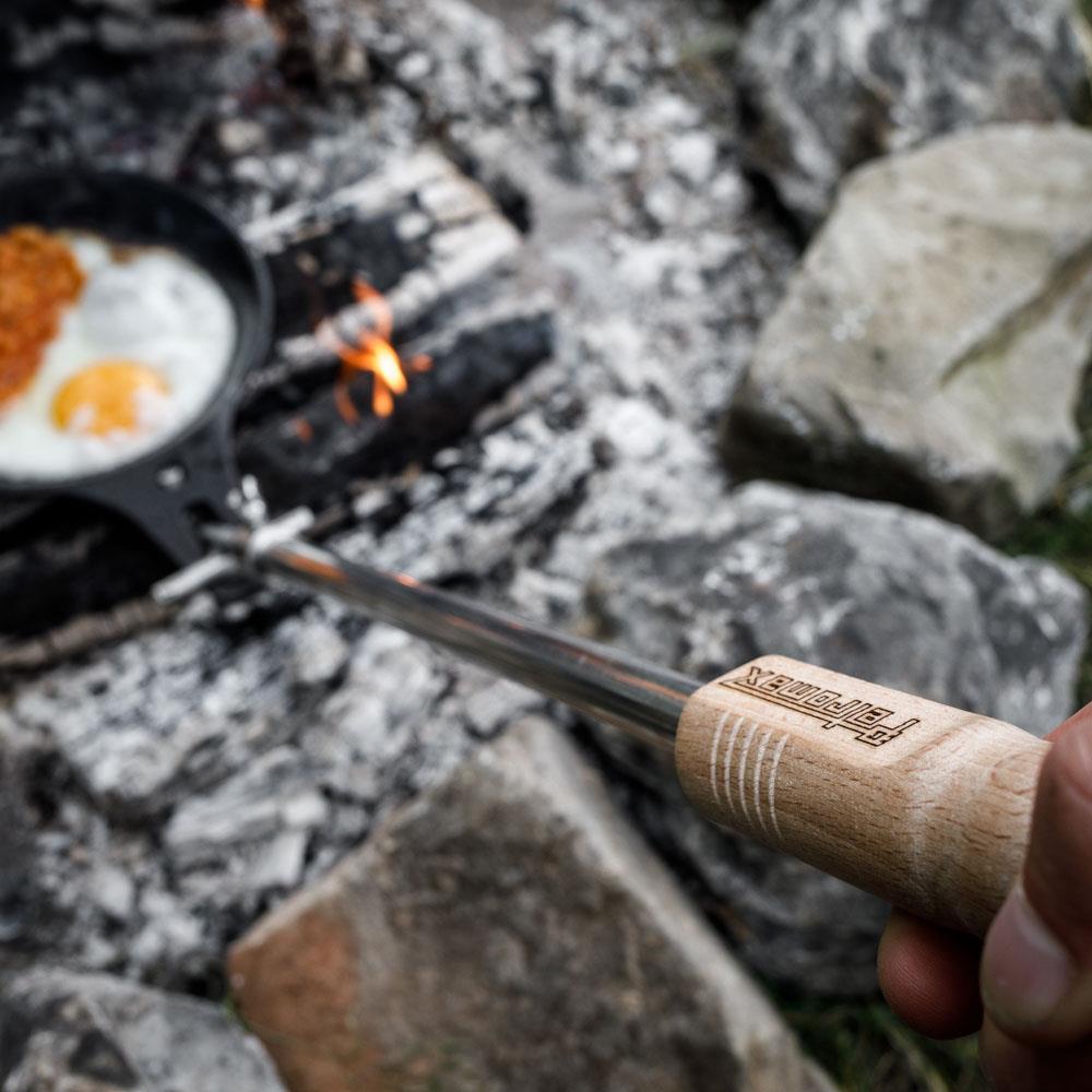 Lagerfeuerpfanne aus Gusseisen