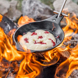 Lagerfeuerpfanne aus Gusseisen