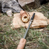 Stockbrot Spieß mit Gusseisenspitze