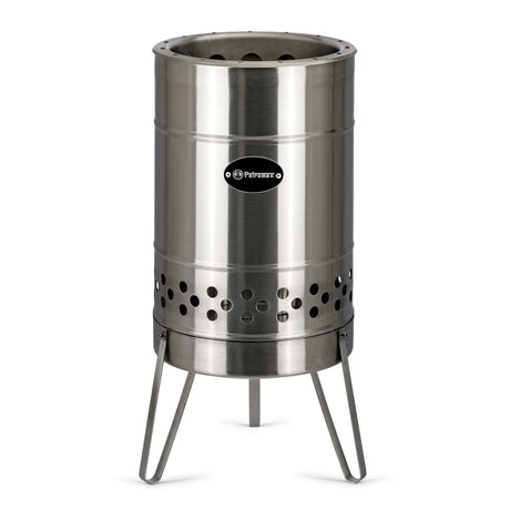Feuertonne Pyron + Grillplatte + Abdeckhaube