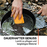 Feuerpfanne mit Stiel 15-40 cm