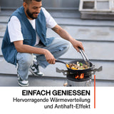 Feuerpfanne mit Stiel 15-40 cm