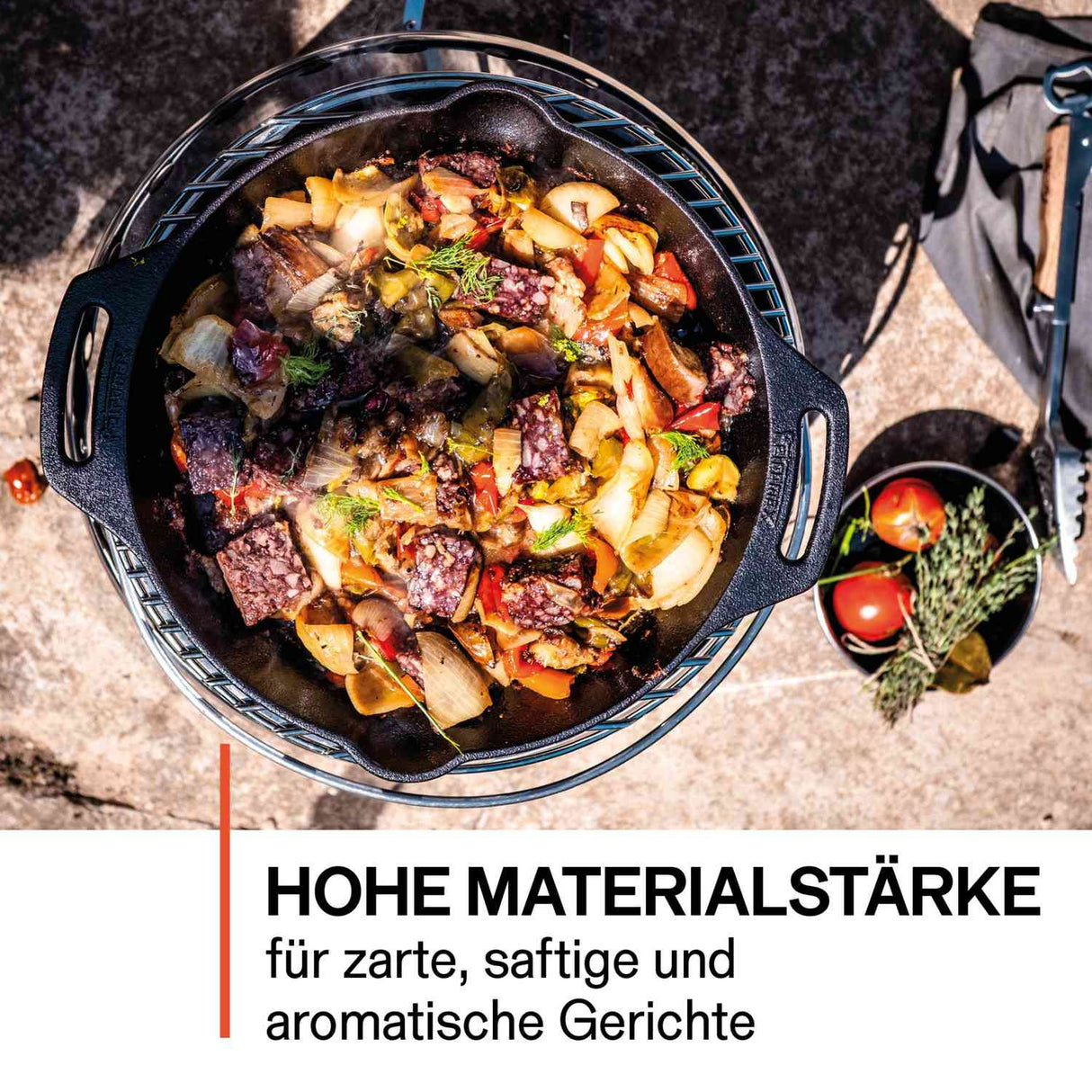 Feuertopf ft4.5-t Set Einsteiger - Dutch Oven Set 4 Liter